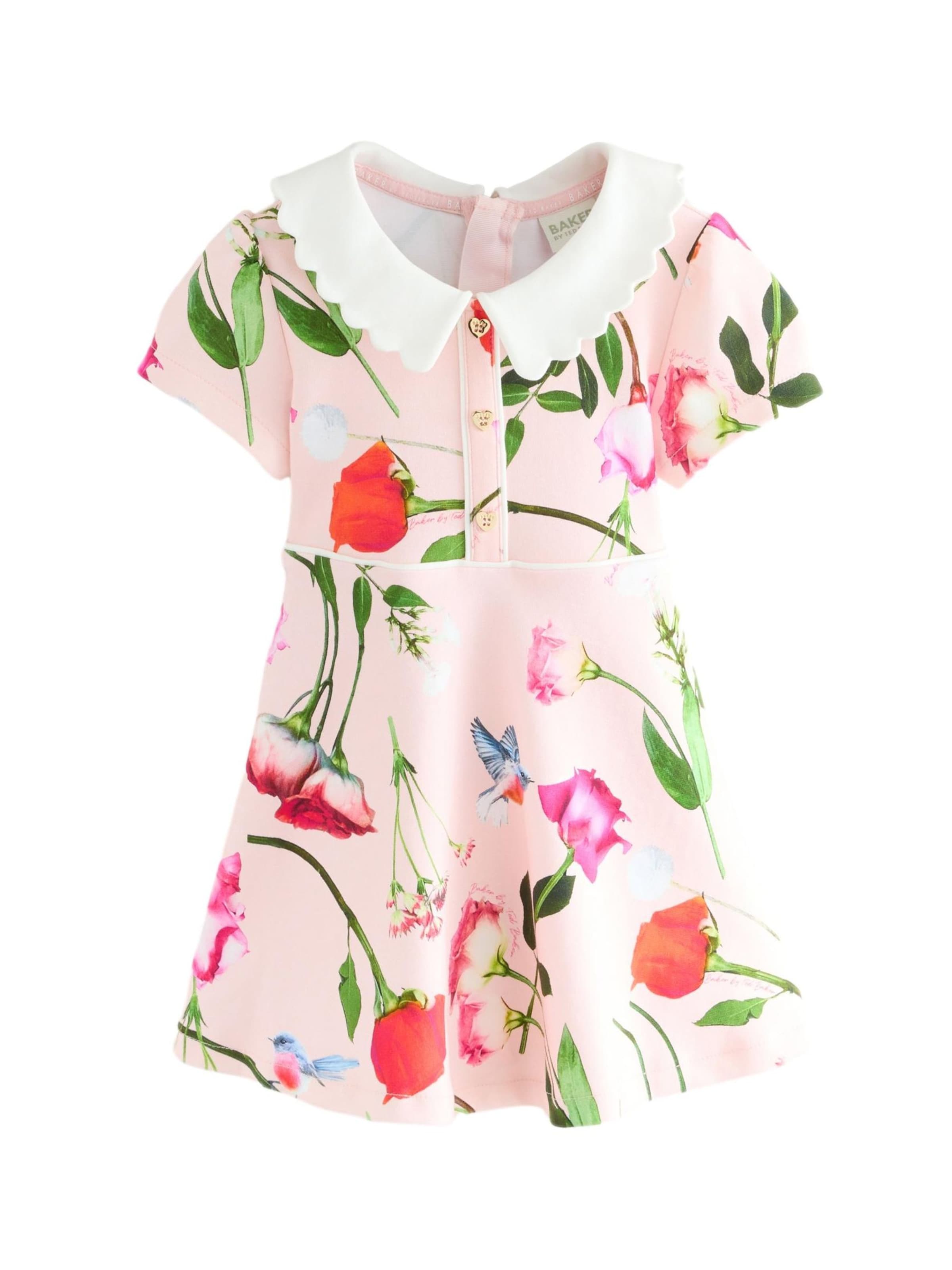 Baker by Ted Baker Рокля в розово: отпред