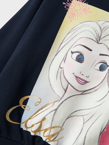 NAME IT Sweatshirt 'NMFJILL FROZEN' in Blue