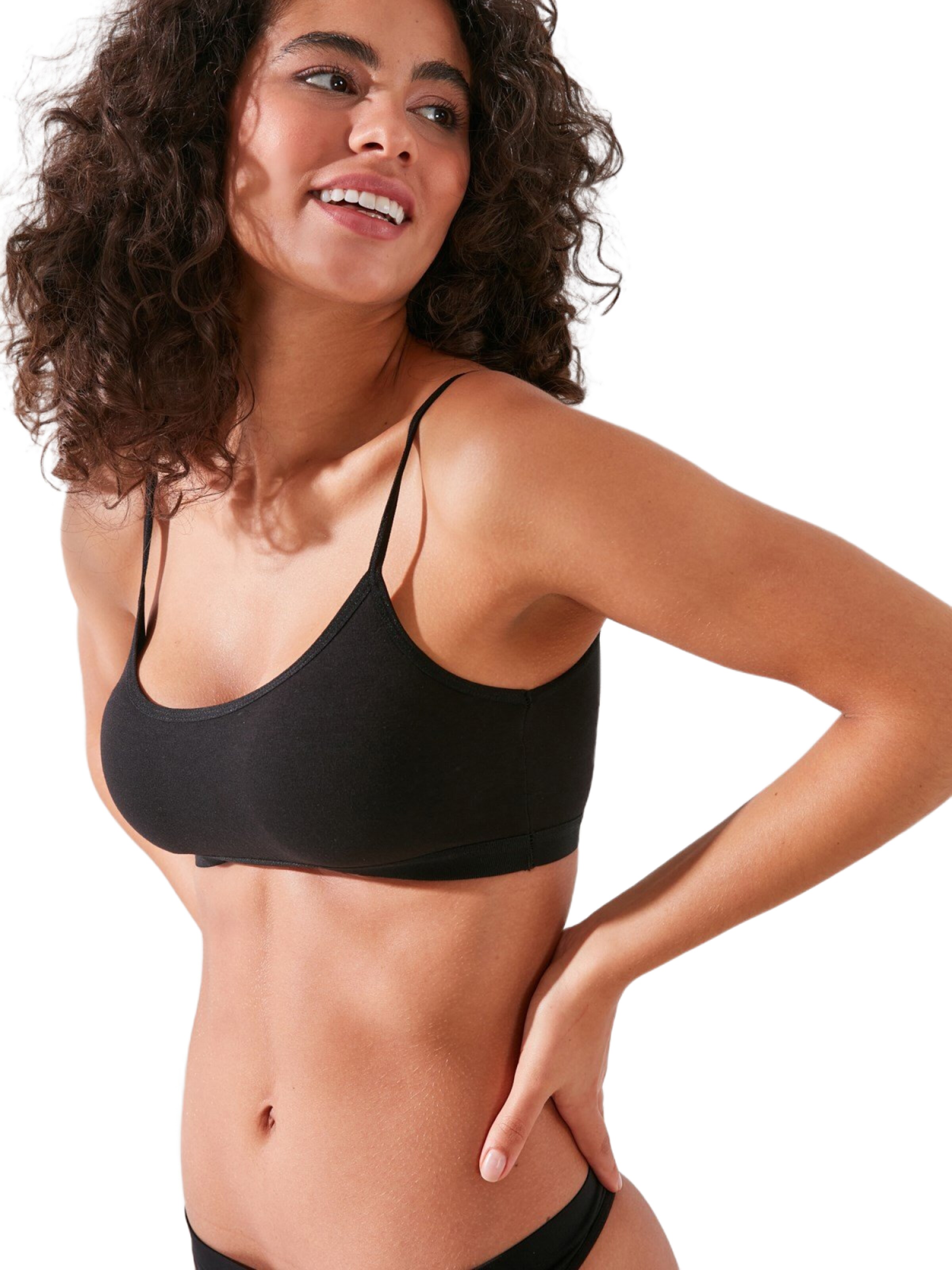 C&City Bralette Bra in Black