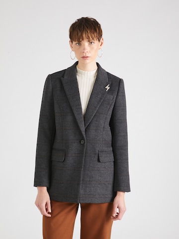 BRUUNS BAZAAR Blazer in Grey: front