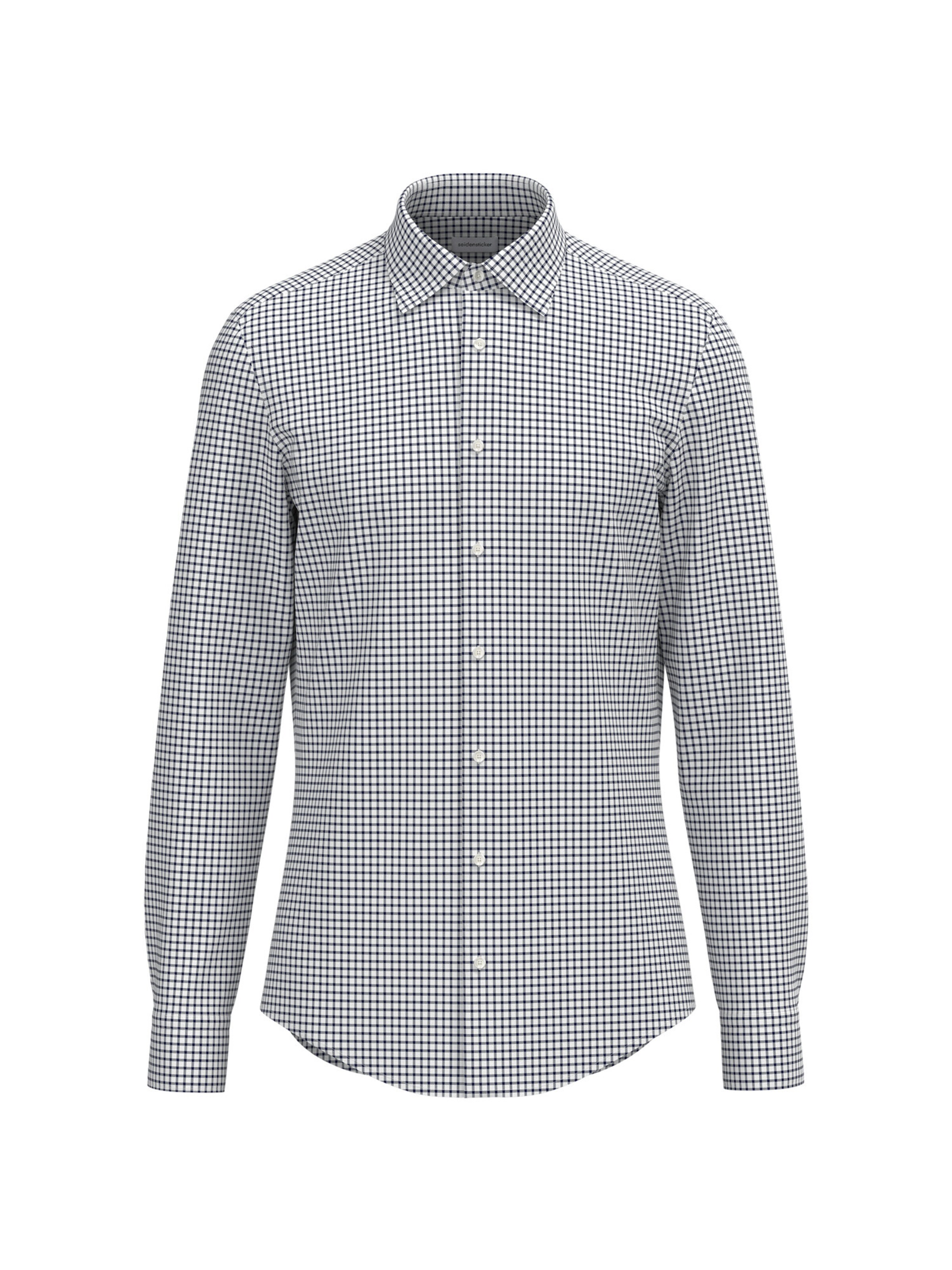 SEIDENSTICKER Regular Fit Businesshemd in Blau: Vorderseite