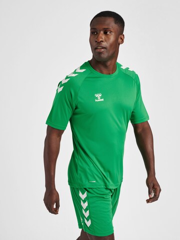 Hummel Functioneel shirt in Groen: voorkant