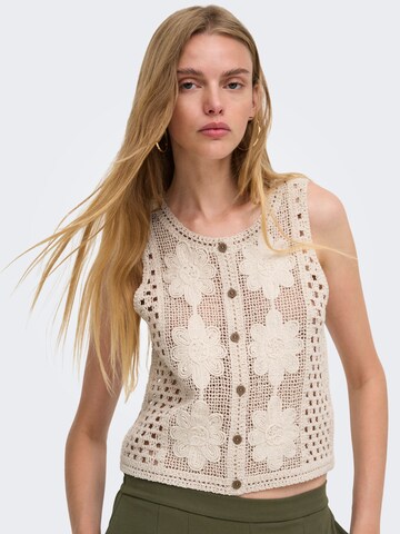 ONLY Vest 'ONLTara' i beige