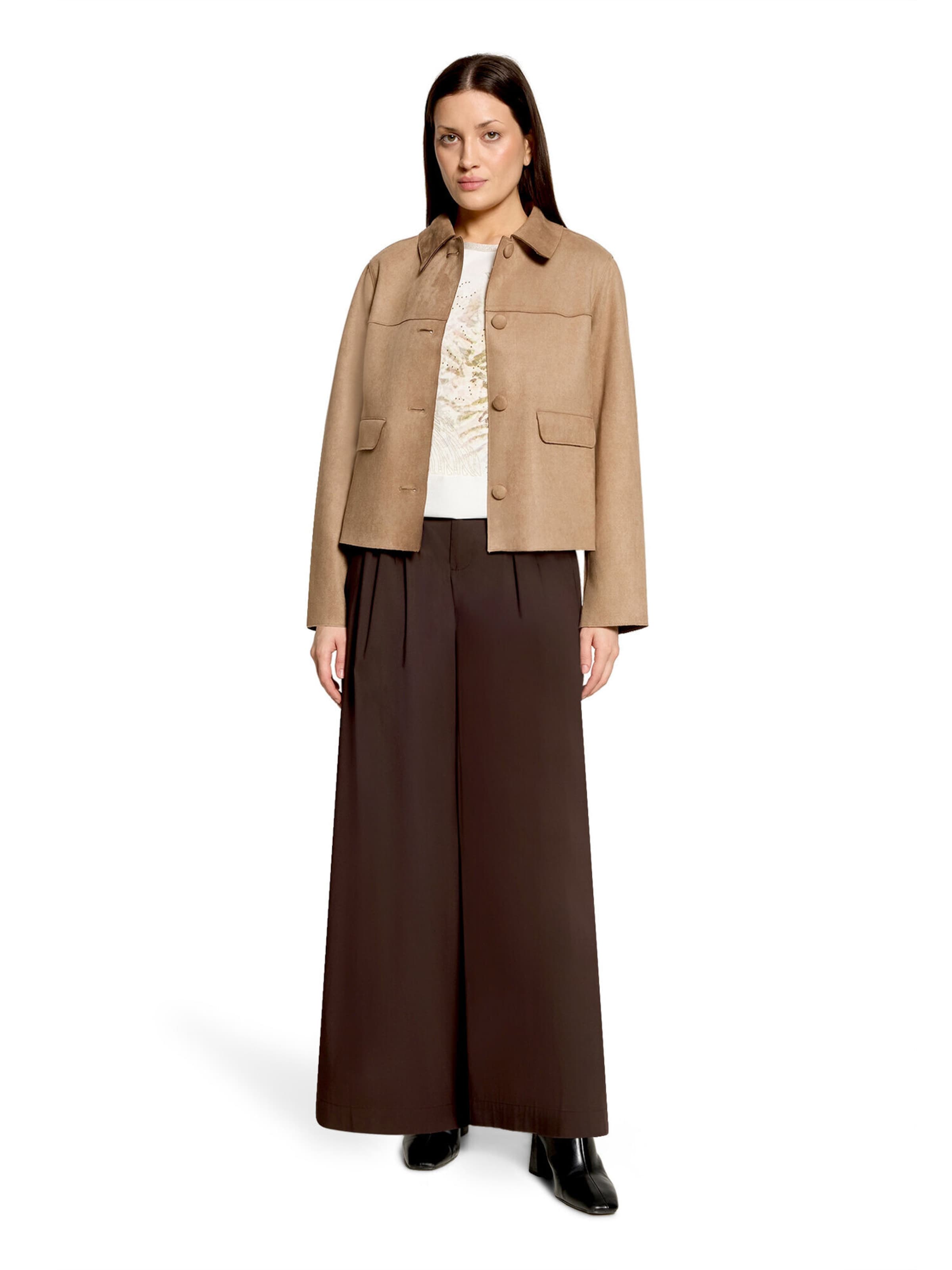 Loosefit Pantalon Cartoon en marron