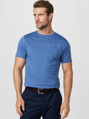 T-Shirt 'Essential' Hackett London en bleu