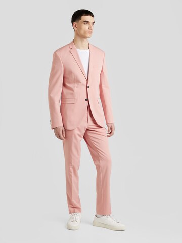 JACK & JONES Slimfit Öltöny - rózsaszín: elől