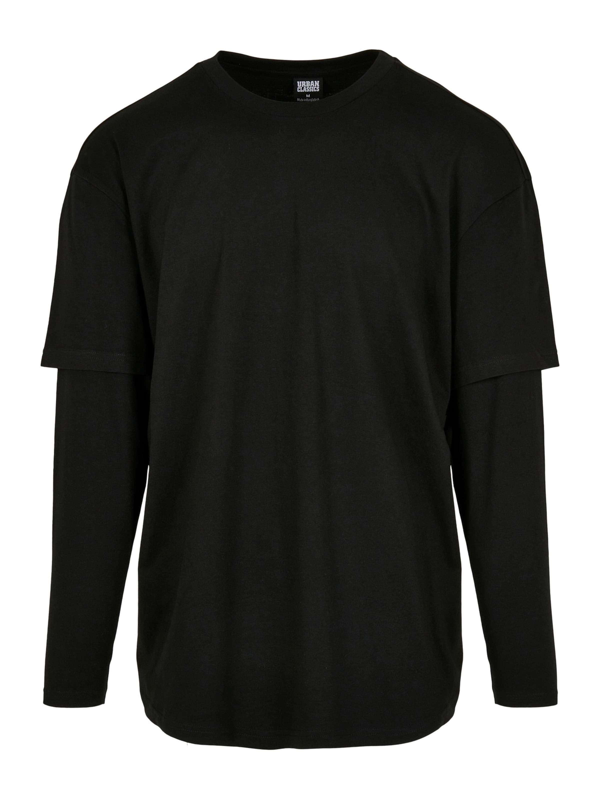 Maglietta di Urban Classics in nero: frontale