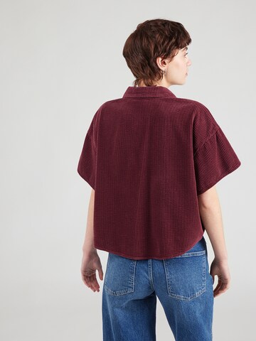 AMERICAN VINTAGE Μπλούζα 'PADOW' σε κόκκινο