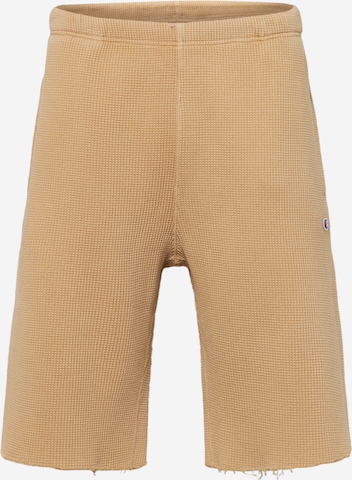 regular Pantaloni di Champion Reverse Weave in beige: frontale