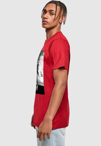 Mister Tee T-Shirt 'Beach Daze' in Rot