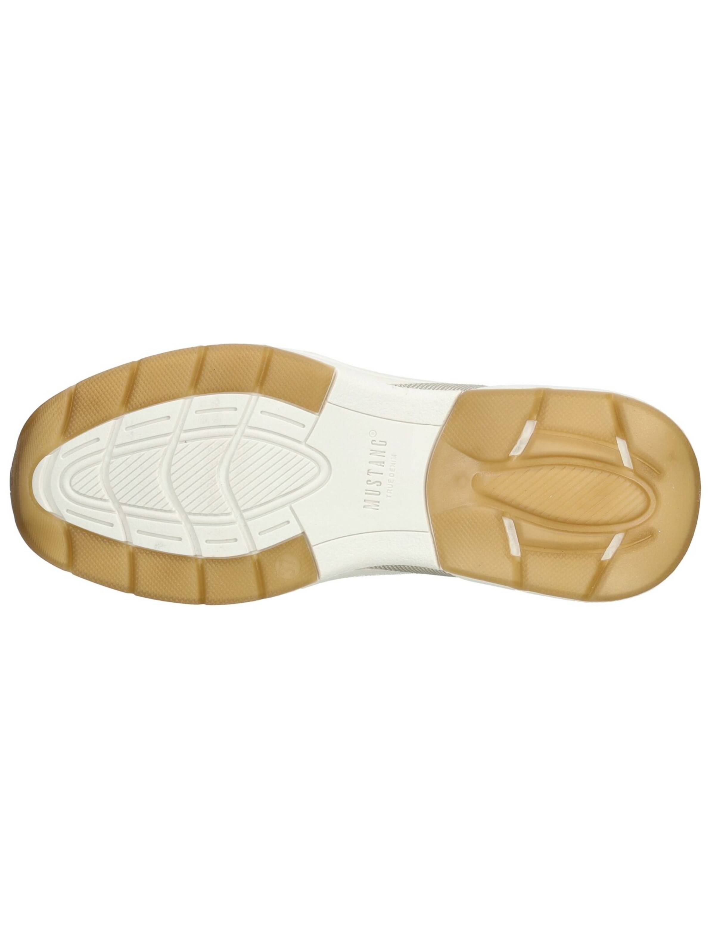 Baskets basses MUSTANG en blanc