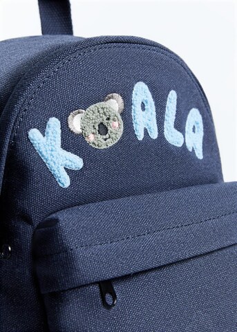 MANGO KIDS Rucksack 'Koala' in Blau