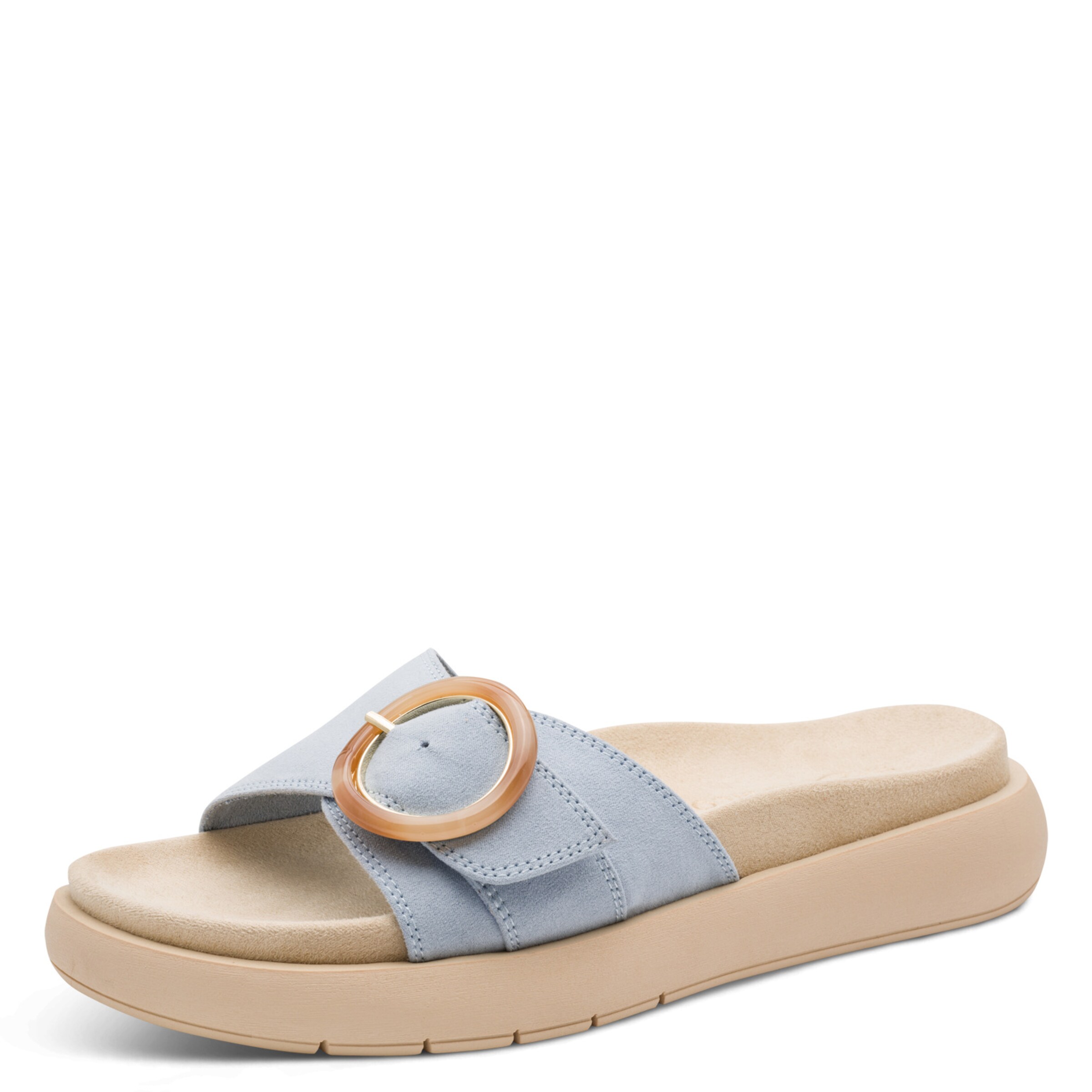 MARCO TOZZI Mules in Blue: front