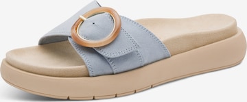MARCO TOZZI Pantolette in Blau: Vorderseite