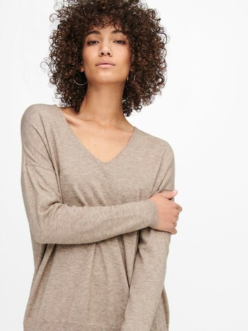 ONLY Pullover 'Lely' in Beige