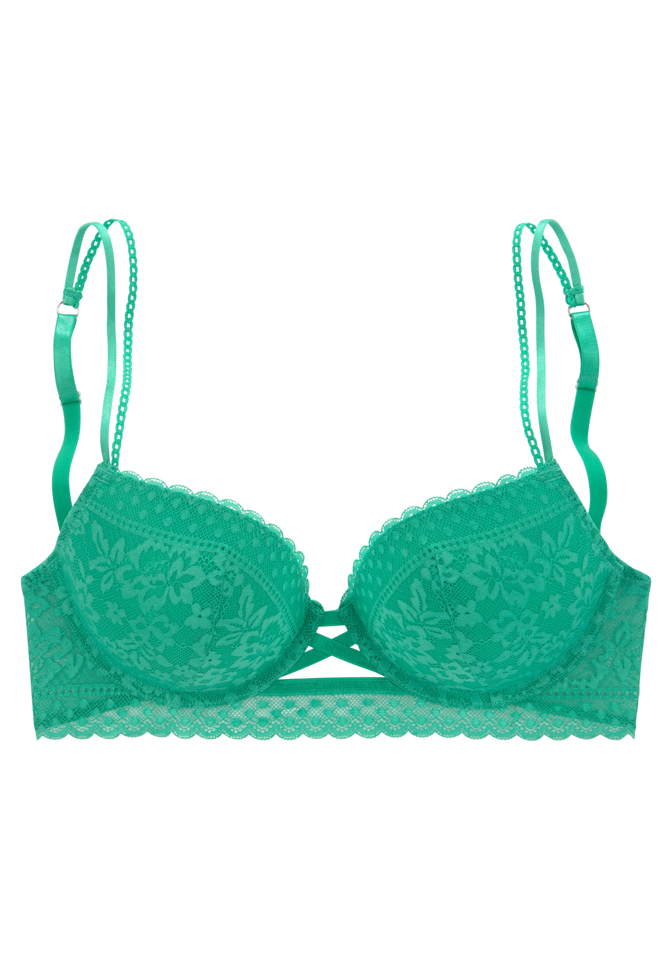 VIVANCE - Push-up Sujetador en verde: frente