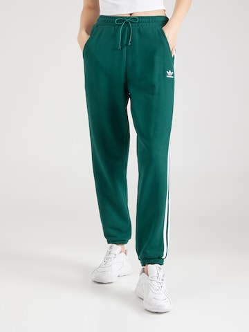 ADIDAS ORIGINALS - Tapered Calças 'Adicolor Classics' em verde: frente