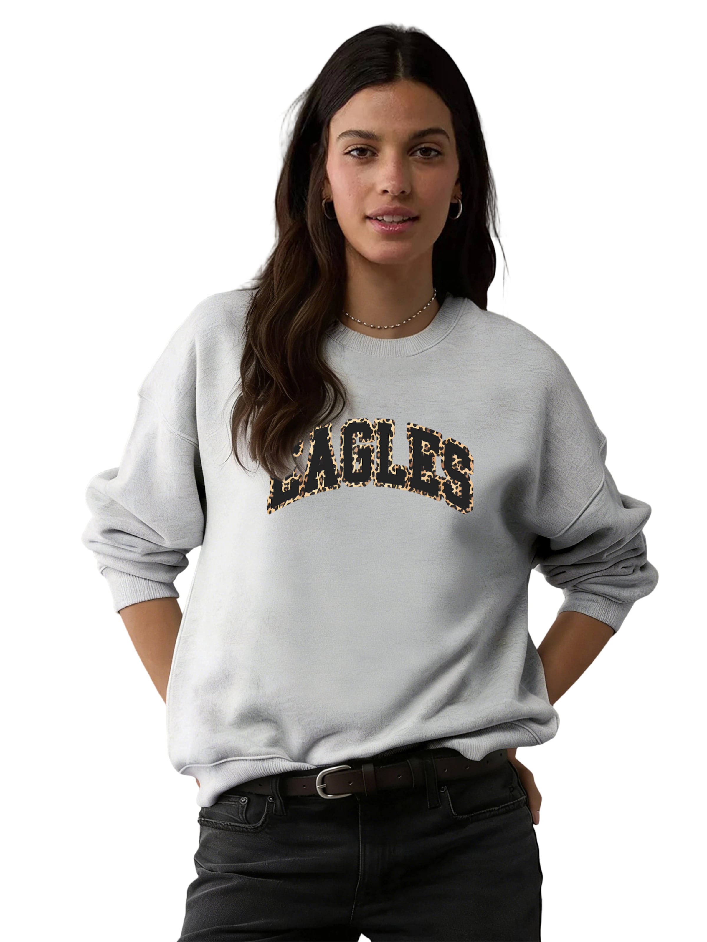 GORHEY - Sudadera en gris: frente