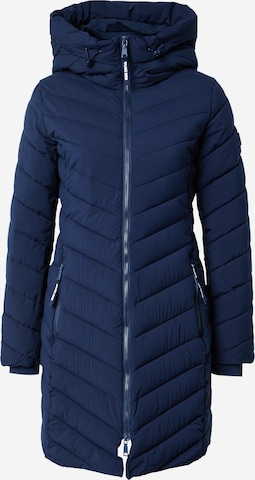 Manteau d’hiver 'Ellinor' Lake View en bleu : devant