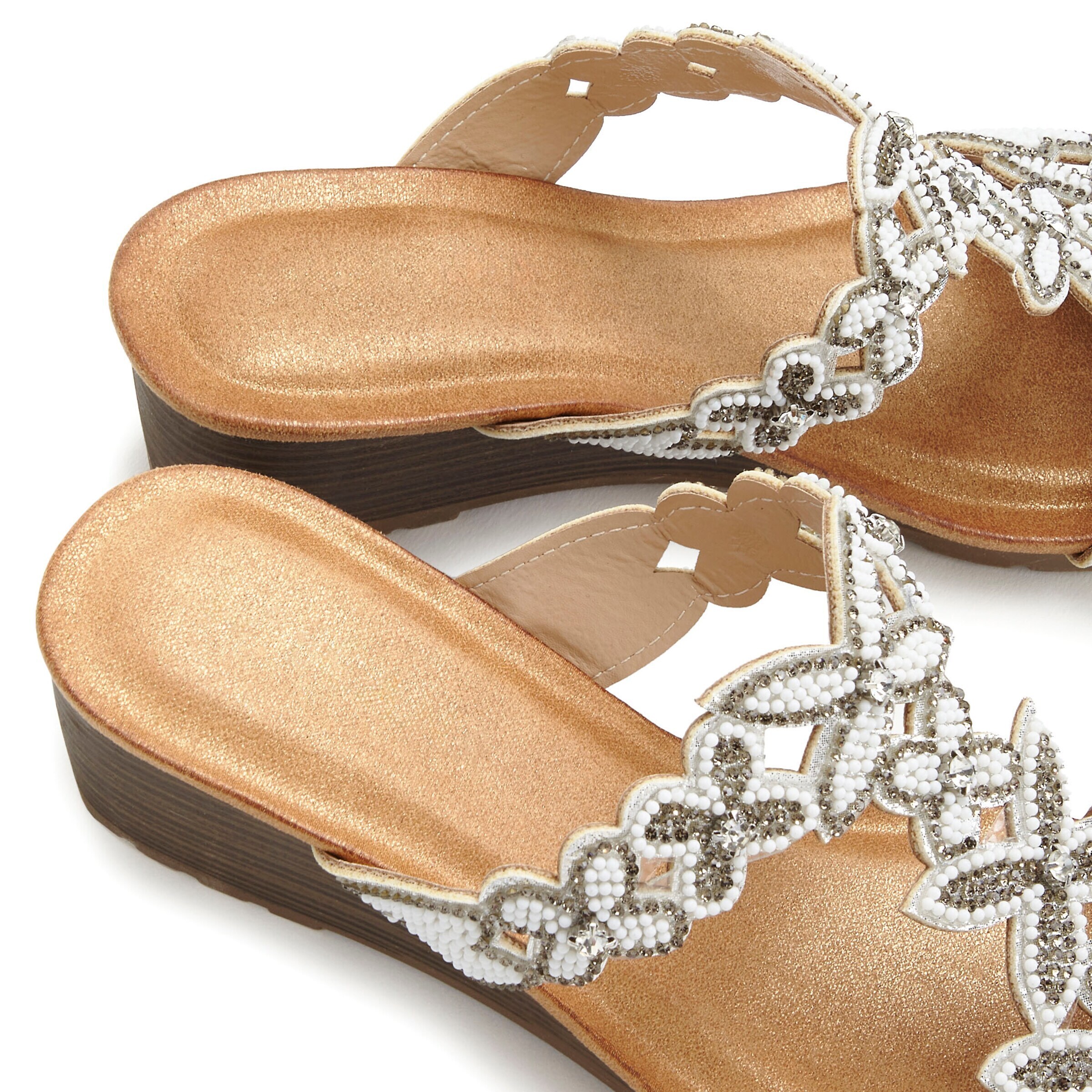 VIVANCE Pantolette in Weiß