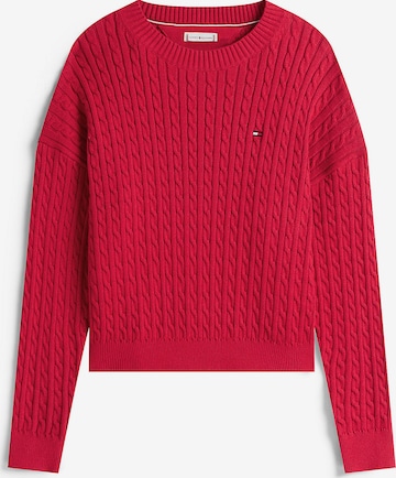 TOMMY HILFIGER Sweater in Red: front