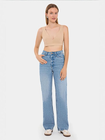 Top di Hiccup in marrone