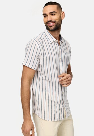 INDICODE JEANS Regular fit Overhemd 'Lingo' in Wit