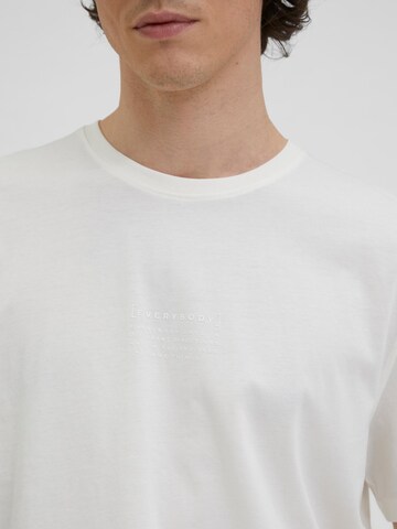 SELECTED HOMME T-Shirt 'Ventura' in Beige