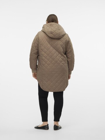 Vero Moda Curve Tussenmantel in Bruin