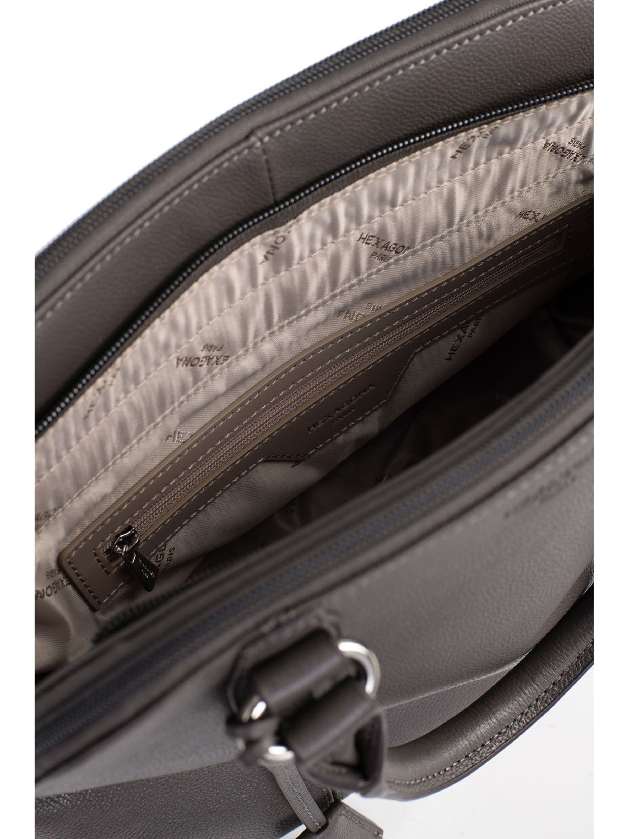 Borsa a mano 'Confort' di Hexagona in grigio