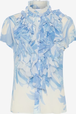 SAINT TROPEZ Bluse 'Lilja' i blå: forside