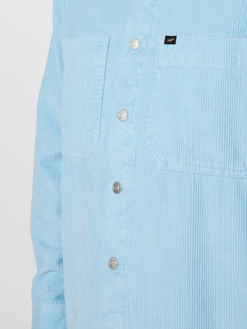 Lee Regular fit Button Up Shirt in Blue