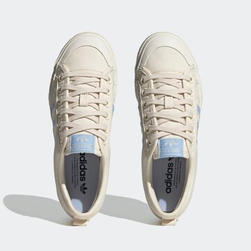 ADIDAS ORIGINALS Sneakers laag 'Nizza Platform' in Beige