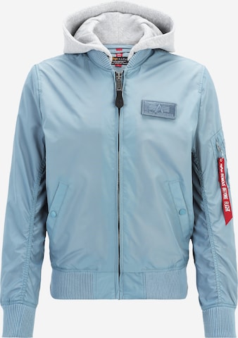 ALPHA INDUSTRIES Jacke 'MA-1 TT' in Grau: Vorderseite