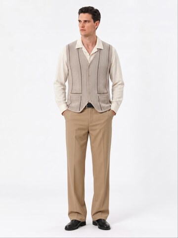 ALLTHEMEN Kofta 'Sternfaden' i beige