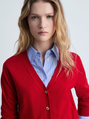 MANGO Strickjacke 'Luka' in Rot