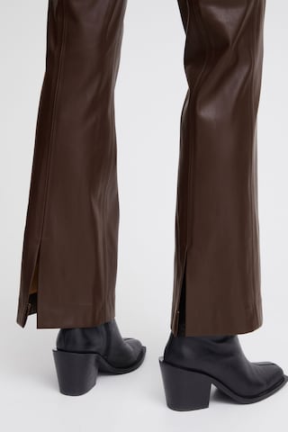 ICHI Regular Pants 'Ihcazavi' in Brown