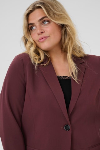 KAFFE CURVE Blazers 'Sakira' in Rood