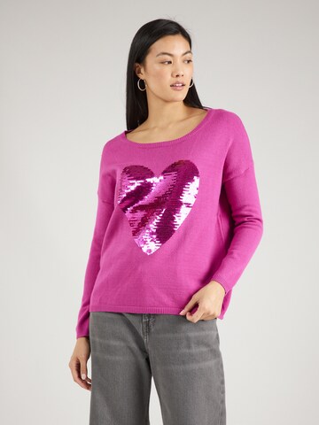 Pull-over Molly BRACKEN en rose : devant