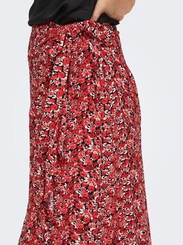 JDY Skirt 'Hora' in Red