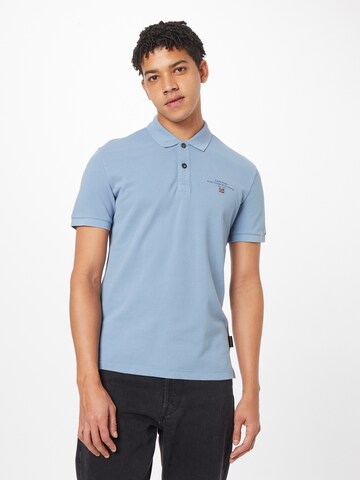 NAPAPIJRI Shirt 'ELBAS' in Blau: Vorderseite