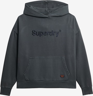 Sweat-shirt Superdry en gris : devant