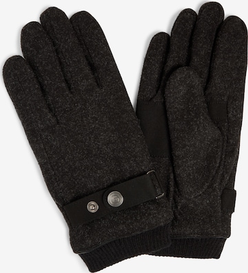 eem Handschuhe in Schwarz: Vorderseite