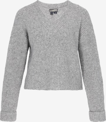 DreiMaster Vintage Свитер в Серый: спереди