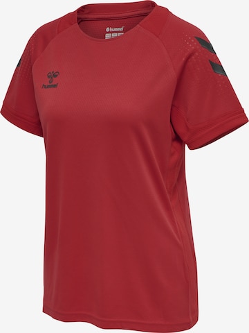 Hummel - Camisa funcionais em vermelho