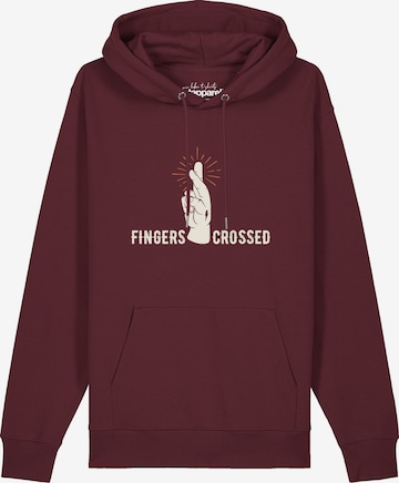 Sweat-shirt Watapparel en rouge : devant