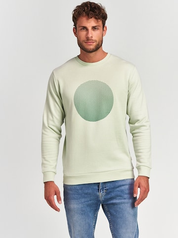 Sweat-shirt Shiwi en vert : devant