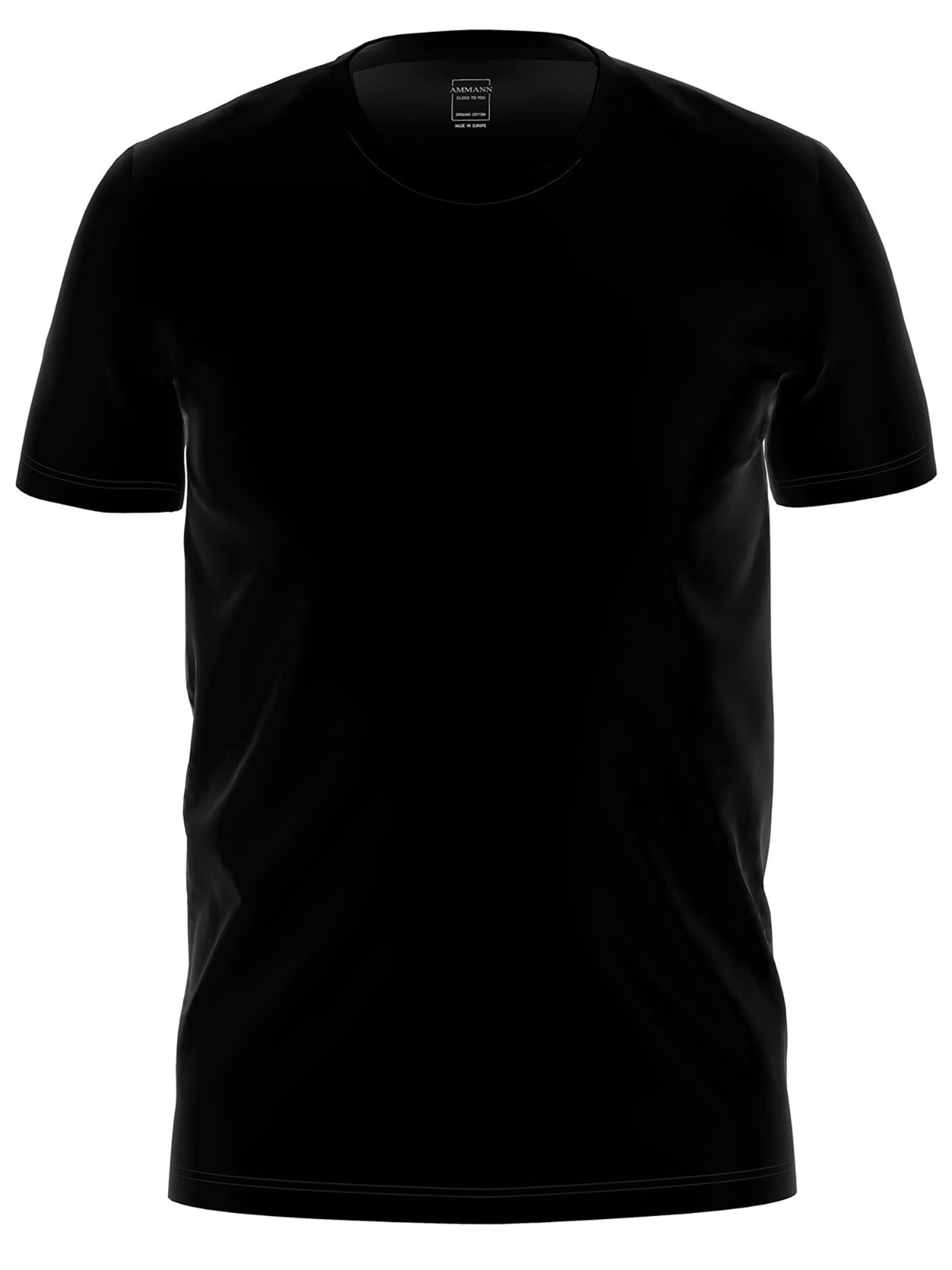 Ammann Undershirt 'Close to you' in Black
