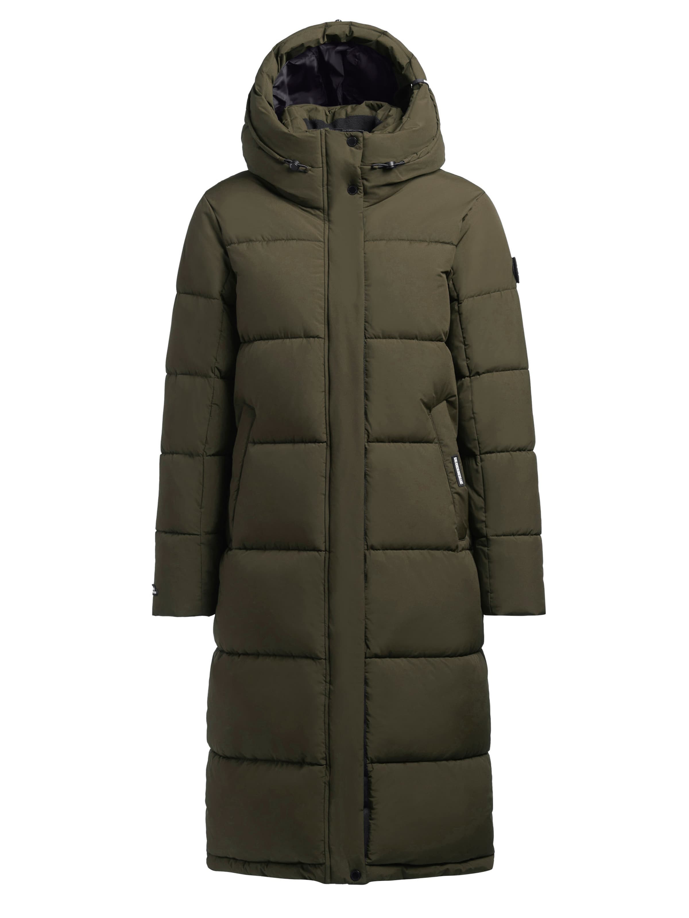 Cappotto invernale ' TIONE ' di khujo in verde: frontale