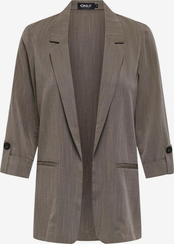 Blazer 'Onlmarsa ¾ Wvn Noos 15308084' di ONLY in grigio: frontale